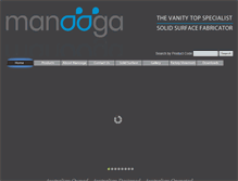 Tablet Screenshot of manooga.com.au